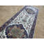 Tapis de couloir noué à la main ivoire à motif géométrique Serapi-1426824864