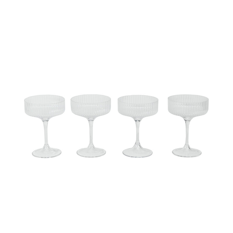 Monaco coupe, set of 4