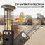 Propane Standing Patio Heater-202953970