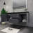 Castin 60" Wall-Mounted Single Left Sink Bathroom Vanity Set-976019372