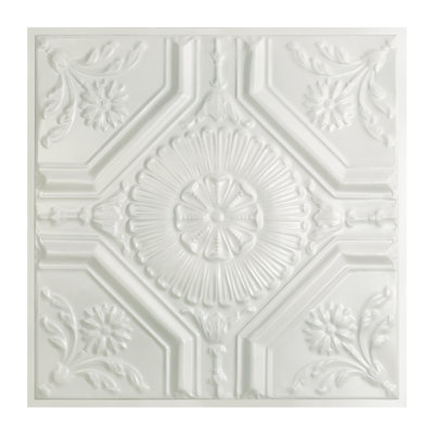 Dalle de plafond Great Lakes Tin Rochester (paquet de 5)