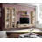 120" Modern Floating Wall Mounted Entertainment Center with 16-Color LED Lighting, High Gloss Finish-194561212