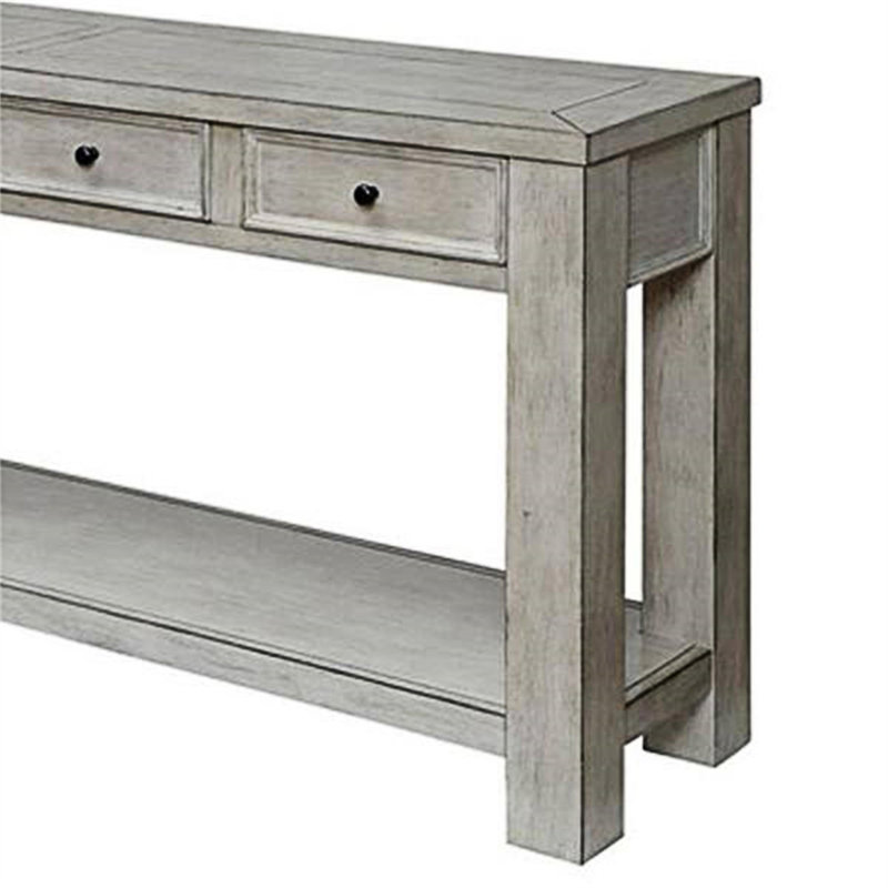 Rentz 64" Console Table, Off-White
