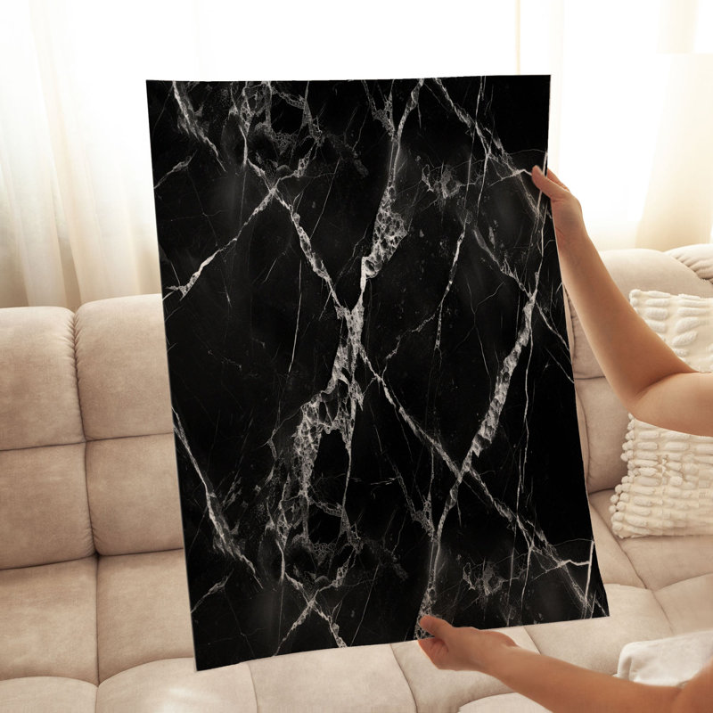 «Abstract Geode», reproduction d'art moderne sans cadre, H 14 po x l 11 po