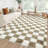 Abstract Rug Checkerboard Area Carpet Machine Washable Non-slip Stain Resistant Rugs for BedroomNurseryLiving RoomHome Office-935604662-935604658