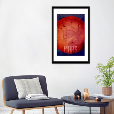 « the planet mars »-impression sur toile sans cadre Karlskrona