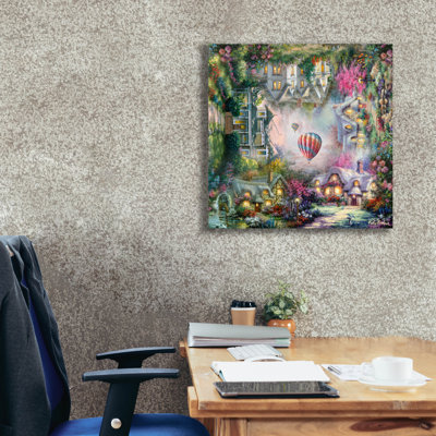 'Home' by Nicky Boehme Canvas Wall Art