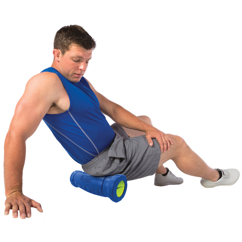 Gofit® 12 po Rouleau de baril Go-Format avec boule de massage