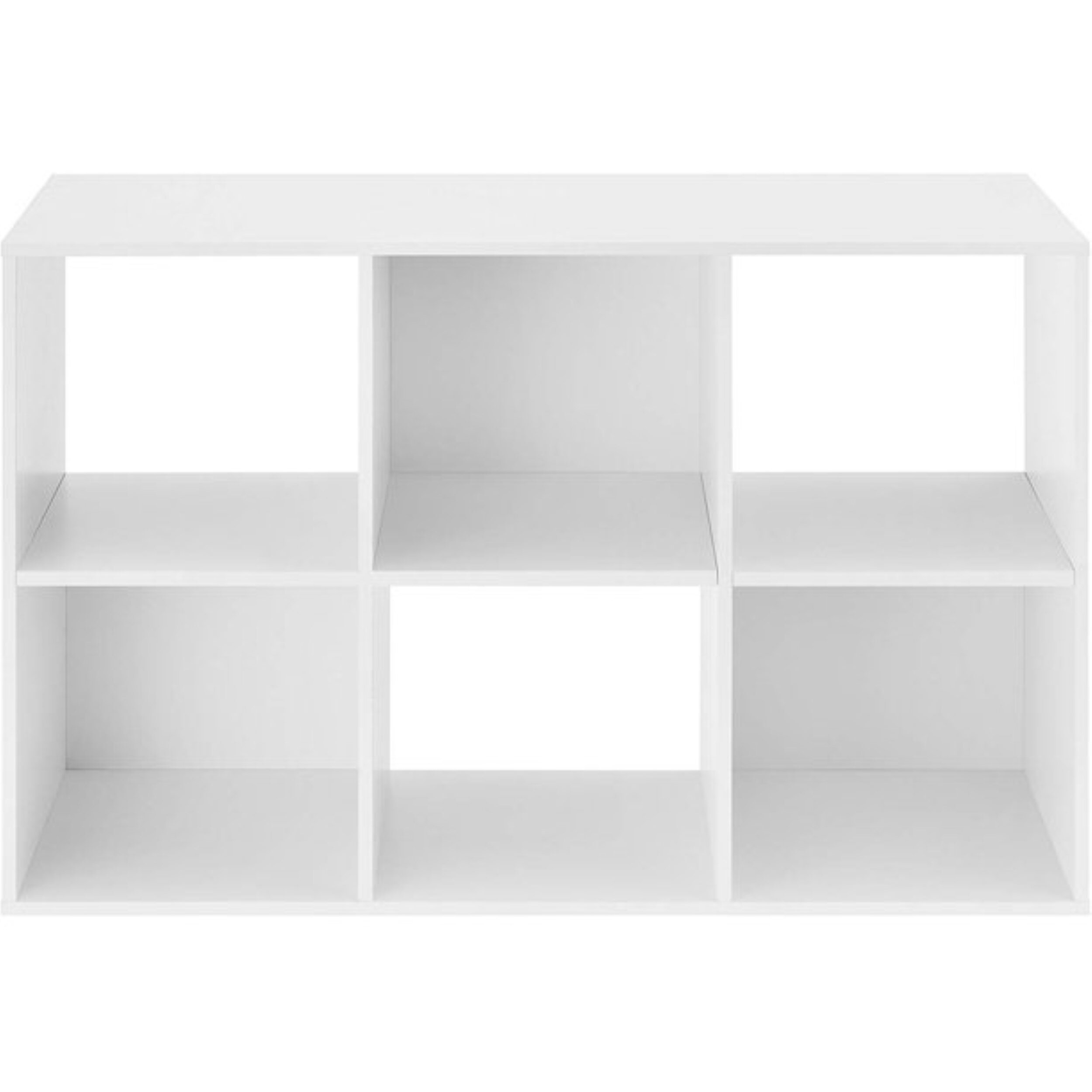 Whitmor 3-Section Cube Organizer - White