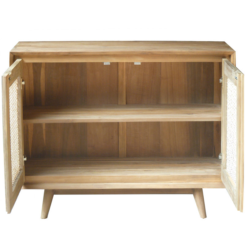 Solid Wood Freestanding Bathroom Cabinet
