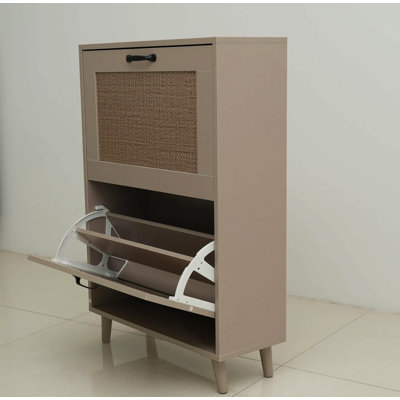 2-Tier Shoe Rack For Entryway - Stable And Spacious Shoe Storage Organizer, Easy Access Design, Holds Up To 12 Pairs