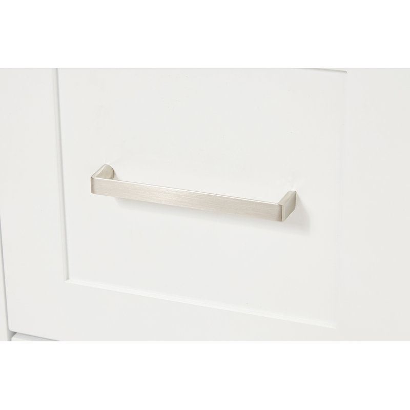 ARIEL Magnolia 72 Double Bathroom Vanity with Top, White, Oval