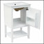 Meuble-lavabo de 20 pouces avec lavabo, armoire en bois massif durable et panneau de fibres à densité moyenne avec porte à fermeture douce-2031252773