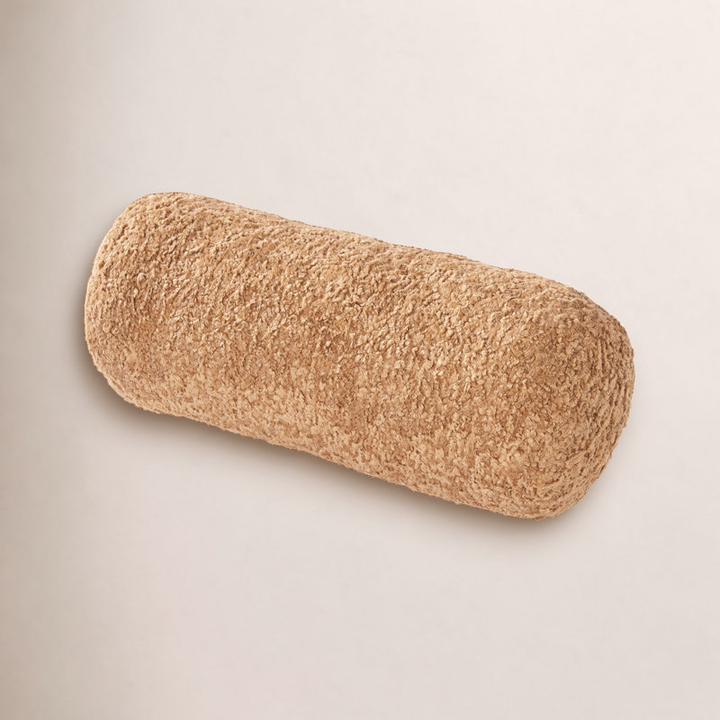 Housse et insert de traversin Zaden, Chameau Zazzle, 6 po x 16 po