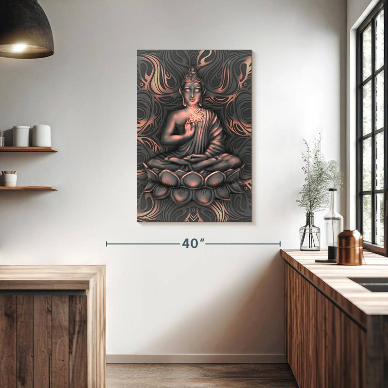Bouddha Leisha, H 39 po x l 26 po