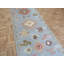 Tapis de couloir oriental turc bleu noué à la main 2 pi 8 po x 9 pi 6 po 5CE1900751EE4D128E0FCEA06413F5FD