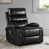 Black Faux Leather selected