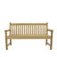 Buntingford Solid Wood Teak Outdoor Bench