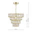 Dorr 1 - Light Gold Pendant