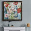 Golden Chaussure II - peinture sur toile encadrée-1150697153-1150693972