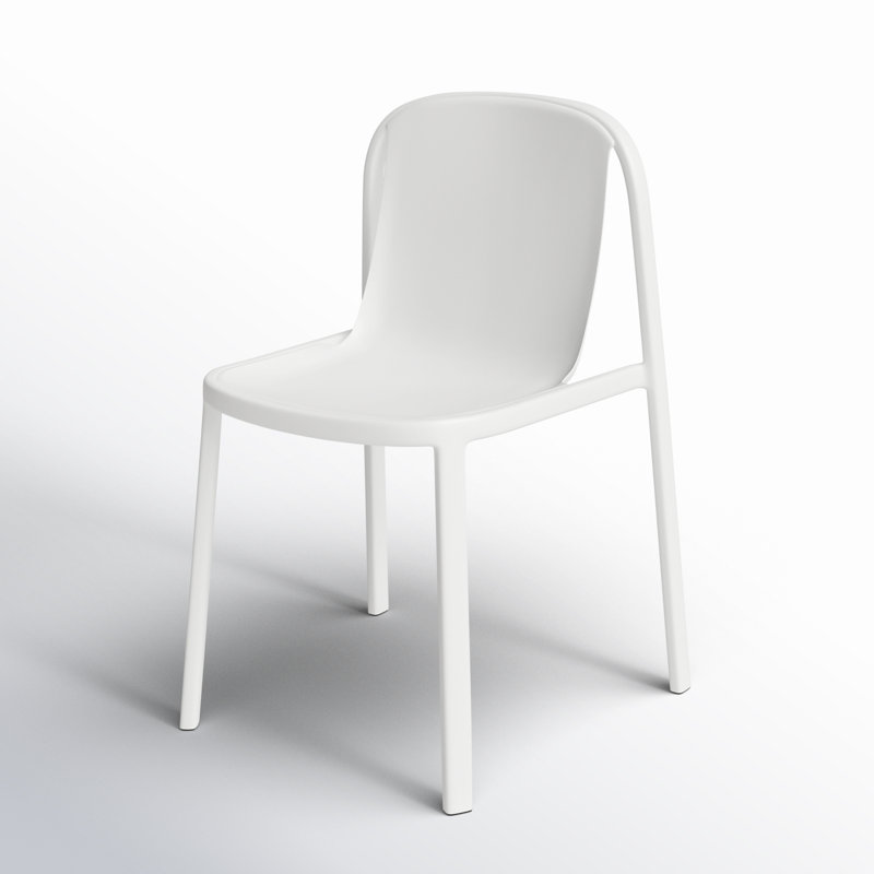 Decade Dining Chair, White