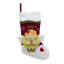 Angel Snowcap avec bas de Noël personnalisé
