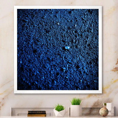 «Abstract Euphoria Deep Blue Happiness», art abstrait sur toile