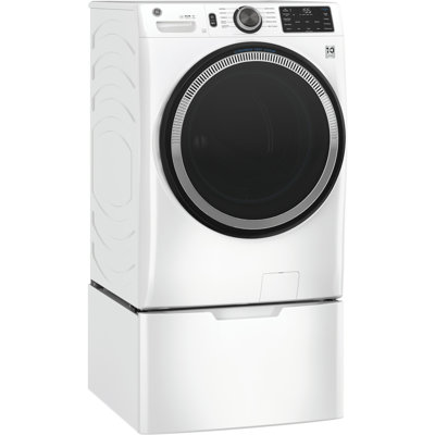 GE Appliances Smart 4.8 cu. ft. Energy Star Front Load Washer with Odorblock -  GFW550SSNWW