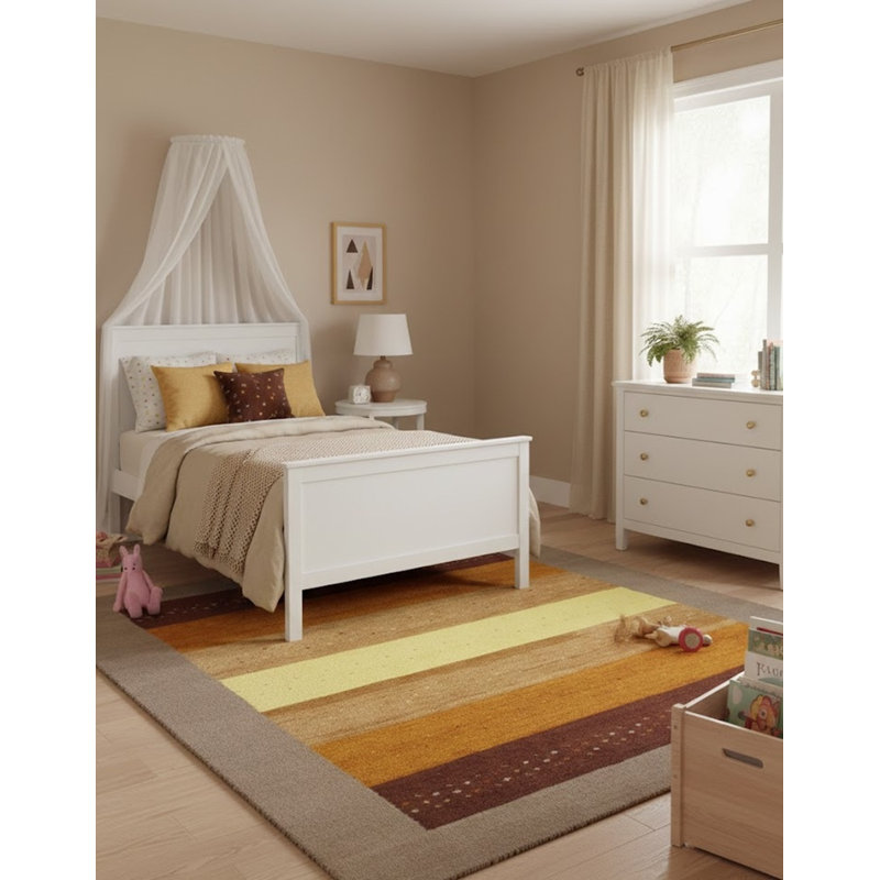 Performance Wool Striped Indoor Rug