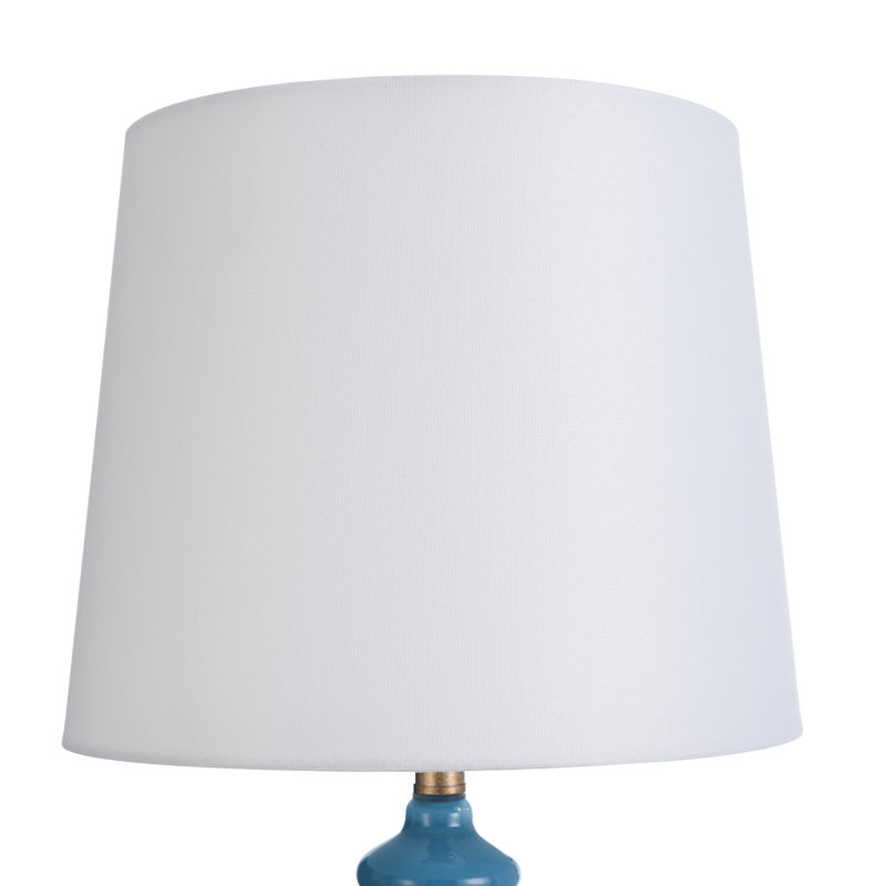 Lampe de table 32 po Casmir, bleu