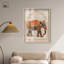 Décoration murale oriental Elephant Queen Shadowbox Print par Art Remedy-115136202-115136205