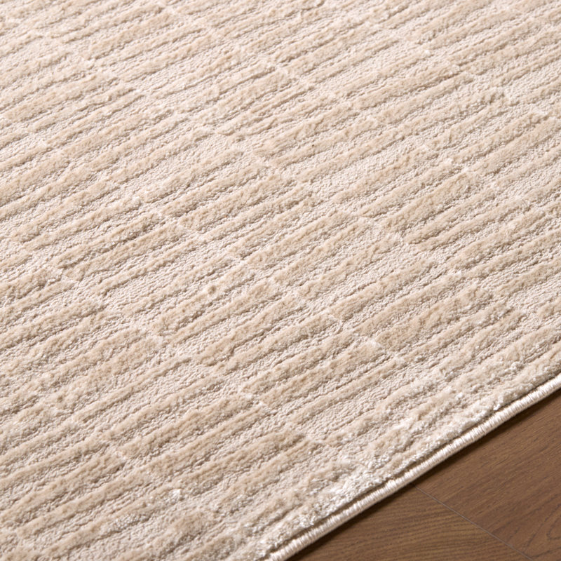ELLE Decor X Livabliss Grenelle Machine Woven Rug, Beige, Rectangle 7'10" x 10'