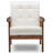 Faux Leather Armchair-1717749047