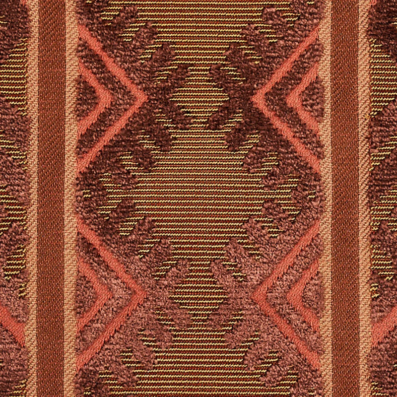Parvin Velvet Fabric, Copper