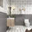 Emert 35.5 " W Wall Mounted Wall Mounted 1 Single Vanity Bathroom Vanity With Acrylic Top-1304421309