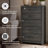 Devi 5 Drawer Chest