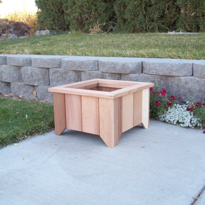 Cabool Handmade Wood Planter Box