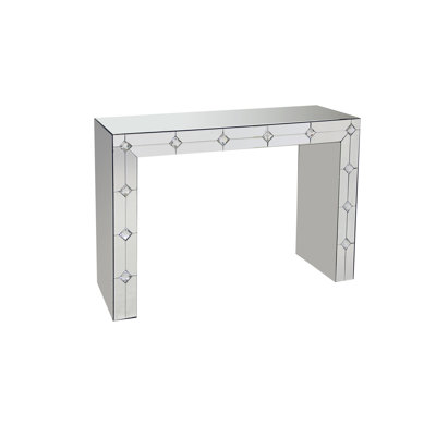 Console miroir et faux strass (assemblée)