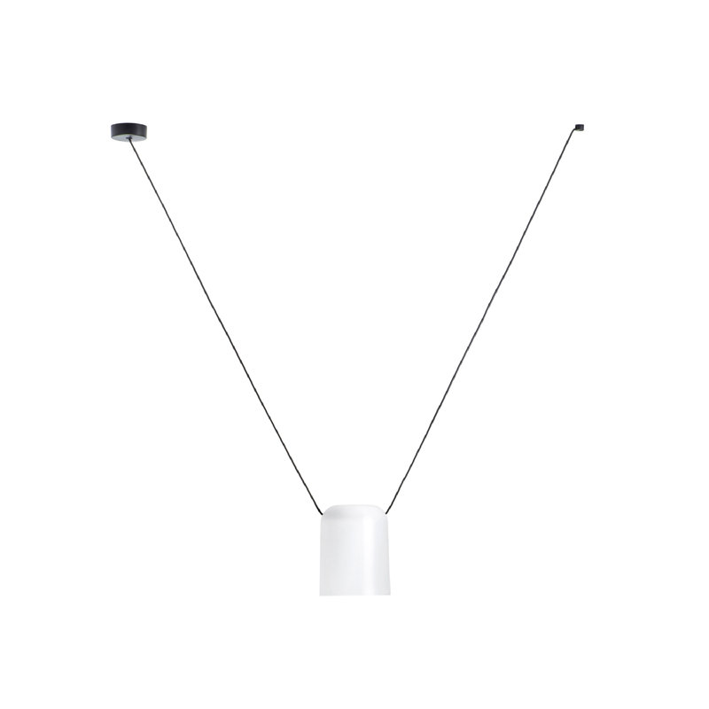 Attic 1 - Light Pendant, White, 47.13" H x 39.5" W x 6" D