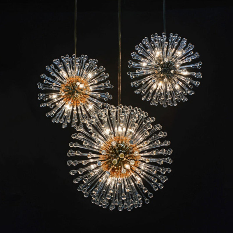 12 - Light Chandelier, Polish Bronze, 60" H x 30" W x 30" D