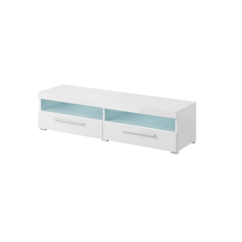 Darayl Unfinished TV Stand for TVs up to 60", White