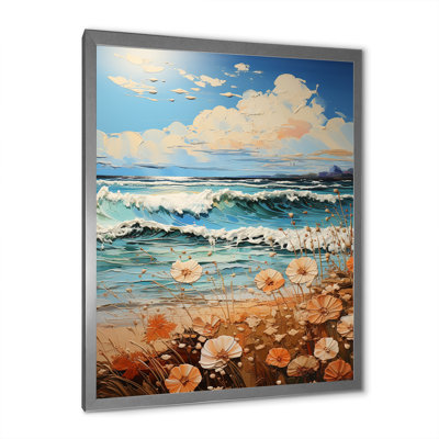 Beach Breeze Pointillism I - impression