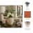 Modern Rustic Terracotta Tall Flower Vase With Speckled Finish - Elevated Home Decor Accent Vases For Table - Ivory/Brown-1856079094