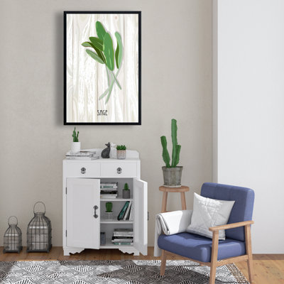 «Sage On Wood» sur toile