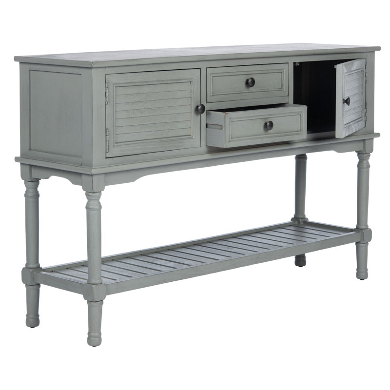 Ulla 47.3'' Console Table, Distressed Gray