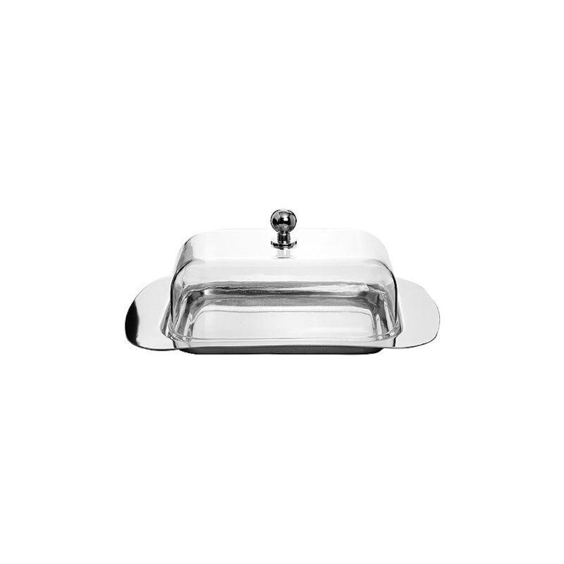 Wrought Studio™ Catheryne Stainless Steel Butter Dish