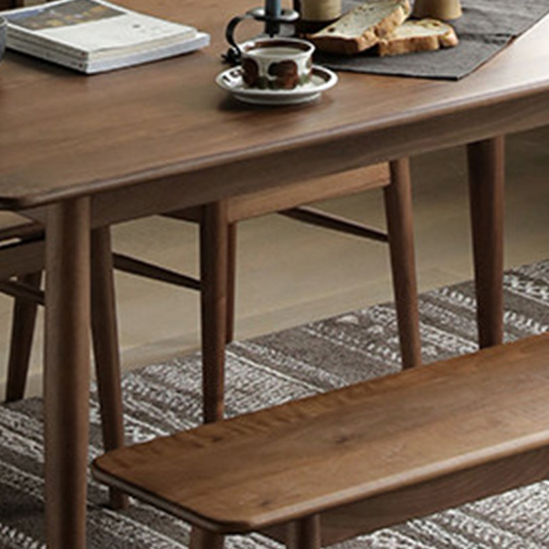 Table de salle à manger de style rétro, H 29,52 po x L 78,74 po x l 31,49 po