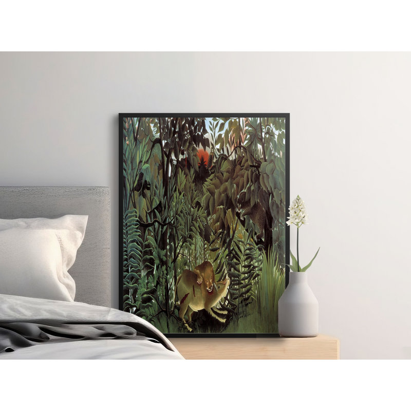 Primitivism Style Matte Poster, 5x7