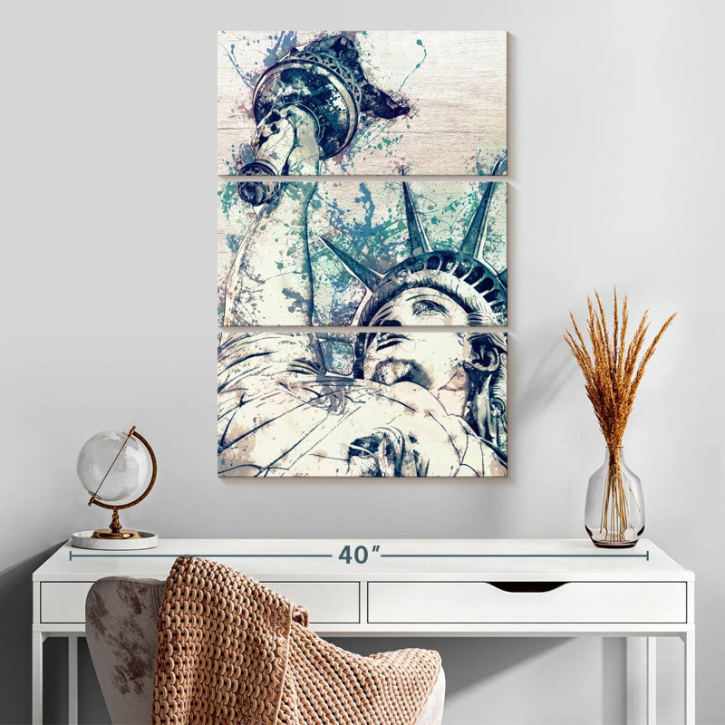 Masam Liberty NYC, H 32 po x l 20 po