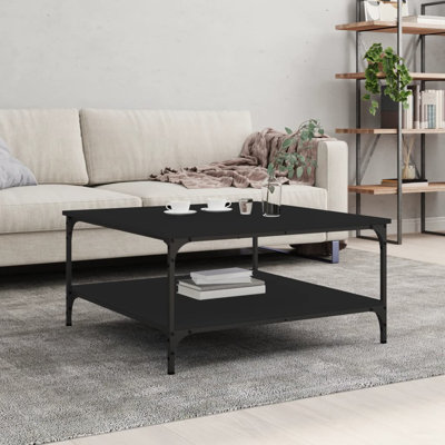 Rorer Four Leg Coffee Table with Storage